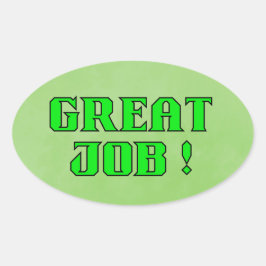 Aanmoediging Geweldig Werk Sticker