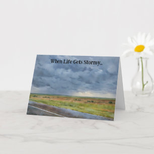 Aanmoediging in Stormen Verzenden Liefde Kaart