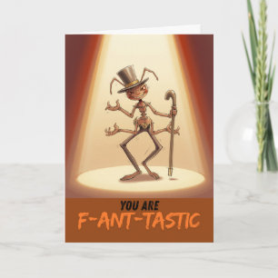 Aanmoediging Je Bent Fantastisch Blijf Antsy Kaart