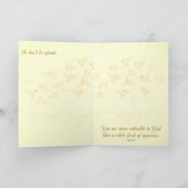 Aanmoediging Kaart - Lukas 12:7 (Binnen)