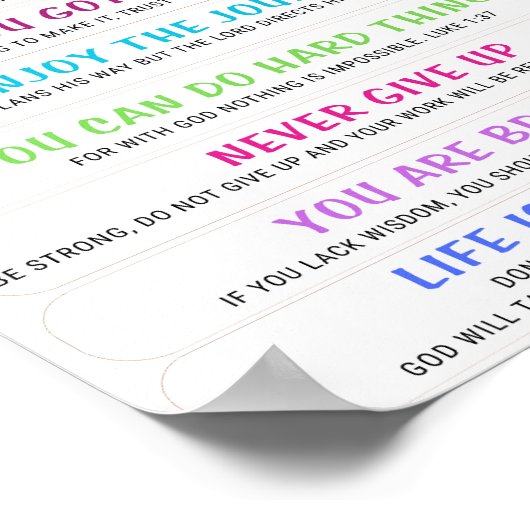 aanmoediging poster (Hoek)