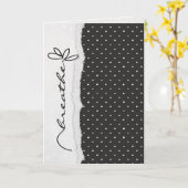 aanmoediging steun zuivelbloem kaart (Gele Bloem)