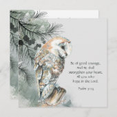 Aanmoediging van Inspirerend Bijbelscripts (Voorkant / Achterkant)