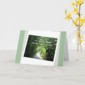 Aanmoediging van natuur therapie kaart (Gele Bloem)