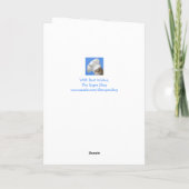 Aanmoediging voor gevogelte kaart (Achterkant)