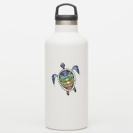 Aanmoediging voor schildpadden sticker