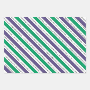 Aanmoedigingen om feministisch verpakkingspapier t inpakpapier vel