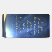 Aanmoedigingsbanner - Mark 11:24 Spandoek (Horizontaal)