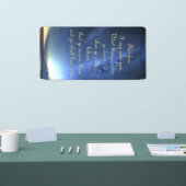 Aanmoedigingsbanner - Mark 11:24 Spandoek (Beurs)