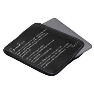 Aanmoedigingsgedicht van de beschermer laptop sleeve