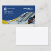 Aannemer Gereedschap Bouw Vaardigheden Visitekaartje (Voorkant / Achterkant)