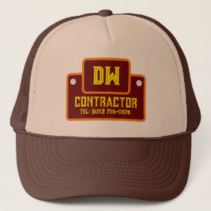 Aannemer Trucker Hoed Pet