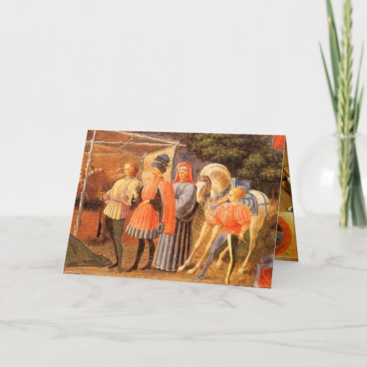 AANNEMING VAN DE MAGI FEESTDAGEN KAART (Voorkant)