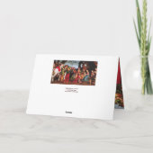 AANNEMING VAN DE MAGI FEESTDAGEN KAART (Achterkant)