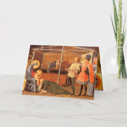 AANNEMING VAN DE MAGI FEESTDAGEN KAART (Voorkant)