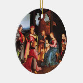 AANNEMING VAN DE MAGI KERAMISCH ORNAMENT (Rechts)