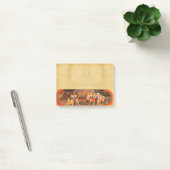 AANNEMING VAN HET MAGI NATIVITEITSPARCHMENT POST-IT® NOTES (Kantoor)