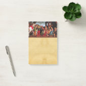 AANNEMING VAN HET MAGI NATIVITEITSPARCHMENT POST-IT® NOTES (Kantoor)