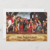 AANNEMING VAN HET MAGI-perkament Kaart (Voorkant)