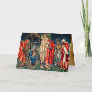 AANNEMING VAN MAGI, Burne-Jones Old Irish Blessing Kaart