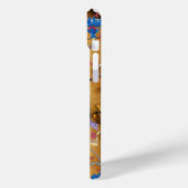 AANNEMING VAN MAGI CHRISTMAS PARCHMENT MONOGRAM Case-Mate iPhone CASE (Achterkant / Links)