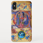 AANNEMING VAN MAGI CHRISTMAS PARCHMENT MONOGRAM Case-Mate iPhone CASE (Achterkant)