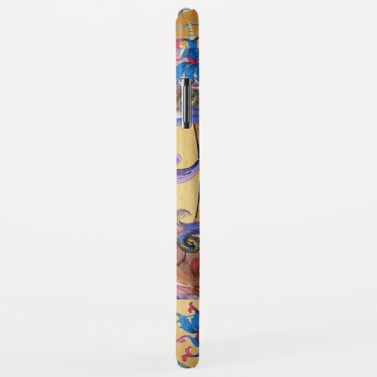 AANNEMING VAN MAGI CHRISTMAS PARCHMENT MONOGRAM Case-Mate iPhone CASE (Achterkant/rechts)