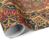 AANNEMING VAN MAGI Gentile Da Fabriano, Kerstmis Cadeaupapier (Rol Hoek)