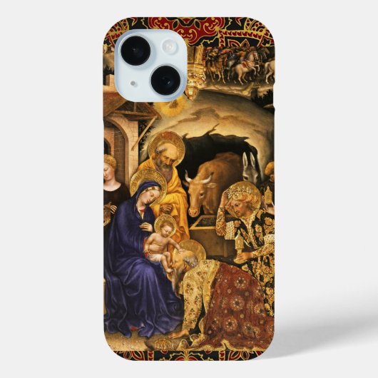 AANNEMING VAN MAGI Gentile Da Fabriano, Kerstmis Case-Mate iPhone Case (Achterkant)