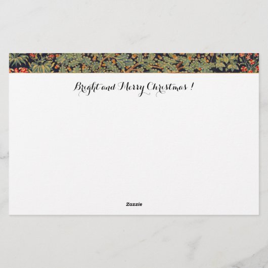 AANNEMING VAN MAGI Morris, Burne-Jones Briefpapier (Achterkant)