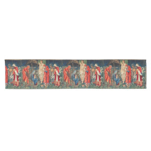 AANNEMING VAN MAGI Morris, Burne-Jones Kerstmis  Korte Tafelloper