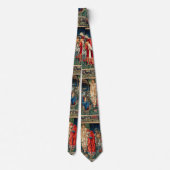 AANNEMING VAN MAGI Morris, Burne-Jones Kerstmis Stropdas (Achterkant)