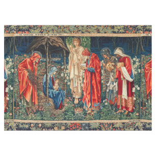 AANNEMING VAN MAGI Morris, Burne-Jones Kerstmis Tafelkleed