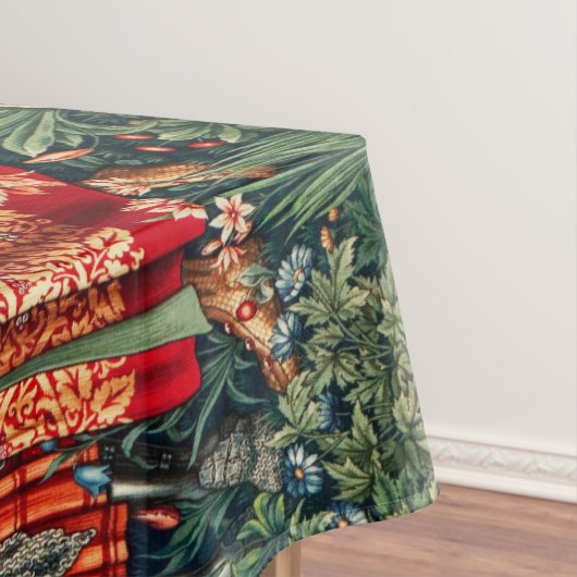 AANNEMING VAN MAGI Morris, Burne-Jones Kerstmis  Tafelkleed (Voorbeeld)