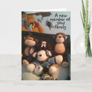 AANNEMING VAN NIEUWE BABY KAART