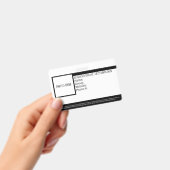 Aanpasbaar A/V-Technicus ID-badge Badge (Handheld)