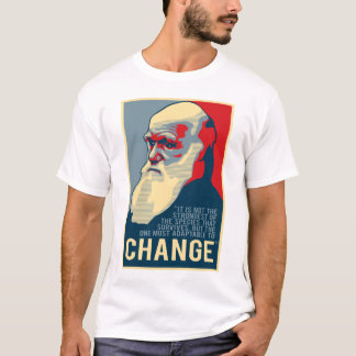 Aanpasbaar aan wijzigingen t-shirt