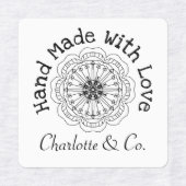 Aanpasbaar aanpasbaar aanloopprogramma met liefdes labels (Design 1)