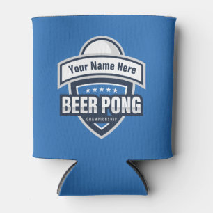 Aanpasbaar Beer Pong Kampioenschap Logo Blikjeskoeler