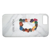 Aanpasbaar Gemstone-Initiaal "D" Case-Mate iPhone Case (Achterkant (Horizontaal))
