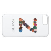 Aanpasbaar Gemstone Initiaal "Z" Case-Mate iPhone Case (Achterkant (Horizontaal))