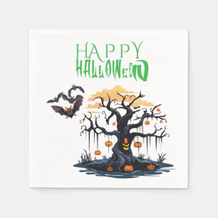 Aanpasbaar Halloween plezier Servet