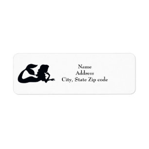 aanpasbaar mermaid label sticker retouradres