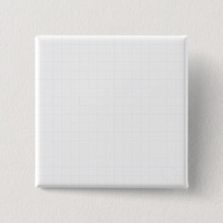 Aanpasbaar Minimalistische Witte Raster Textuur Vierkante Button 5,1 Cm