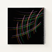 Aanpasbaar modern spiraalnotitieboek (21,59 x 21,5 notitieboek (Achterkant)