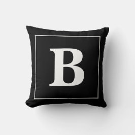 Aanpasbaar monogram op sierkussen
