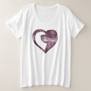 Aanpasbaar Newf Head Logo T-shirt