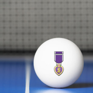 Aanpasbaar Paarse Hart-medaille Pingpongballen