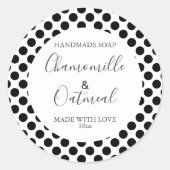 Aanpasbaar pakket zeep Label Pattern Modern (Voorkant)