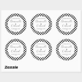 Aanpasbaar pakket zeep Label Pattern Modern (Vel)